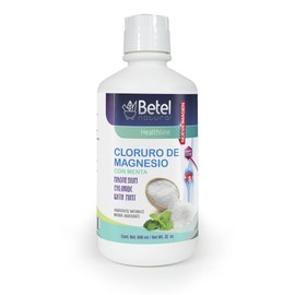 Cloruro de Magnesio con Menta Liquid 32 Oz - Magnesium Chloride with Mint - Betel Natural