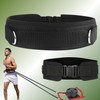 Liyquint Soft Neoprene Padded Belt， weight training belt，with 2 Movable