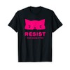 RESIST Angry Cat Anti Trump Pussyhat Shirt