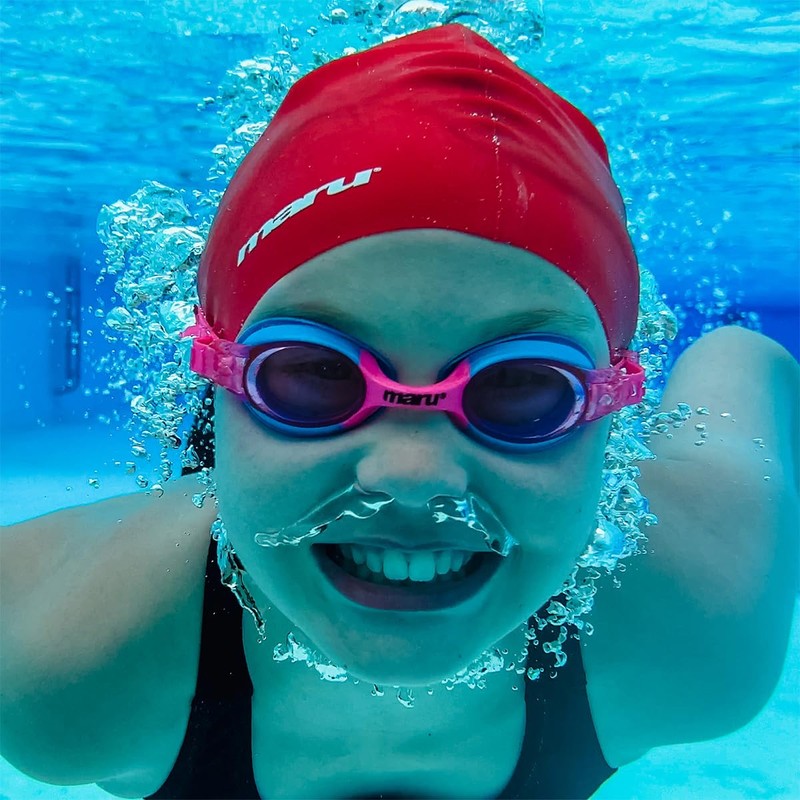Maru Sprite Kids Swimming Goggles, UV Protection Swim Goggles, Quick
