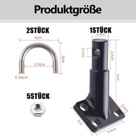 Bicycle Trailer Coupling, Bicycle Tow Bar Coupling Bicycle Trailer Towing Hitch Bicycle with Locking Pin for Bicycle Child Trailer Pram Load Trailer