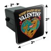 Scooby Doo Scooby Snacks are My Valentine Tow Trailer Hitch