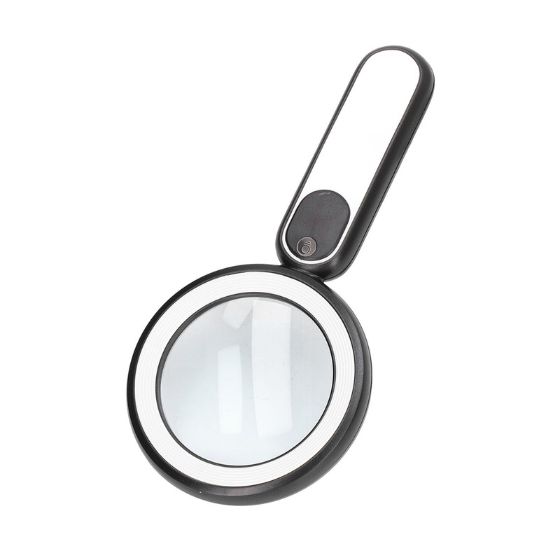 Handheld Magnifying Glass 20X Optical Magnifier with 21 LED Lights