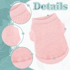 Cozy and Functional Dog Shirts for Small Puppies: Stretchable Pink