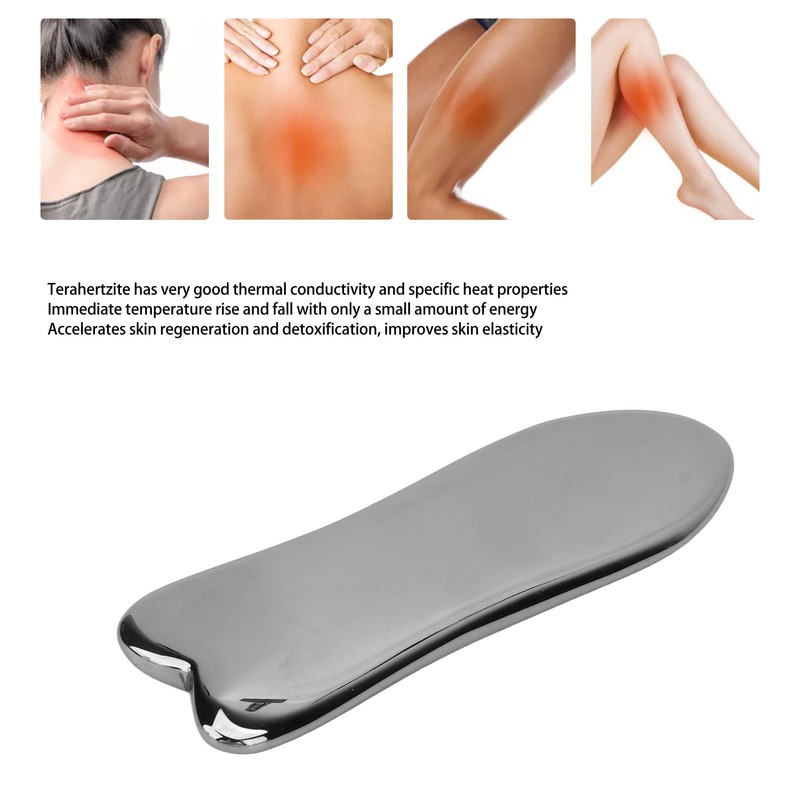 Gua Sha Scraping Tools Portable Fish Shaped Lymphatic Drainage Facial