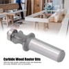 Router Bit Milling Carbide Shank Roundover Edging Cutter Woodworking Tool