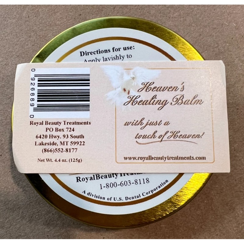 Royal Beauty Treatments Heavenly Healing Balm Pain Balm Cream Salve