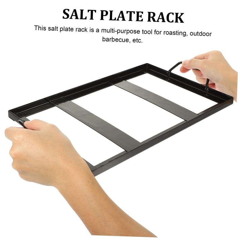 DOITOOL Salt Plate Rack BBQ Accessories Restaurant Salt Plate Holder