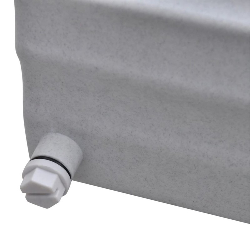 Ergode Cascade Waterfall Pool Fountain with LED Lights - Mesmerizing