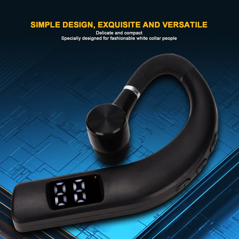 Bewinner Bluetooth Earpiece, Wireless Handsfree Noise Cancelling Single Ear Bluetooth