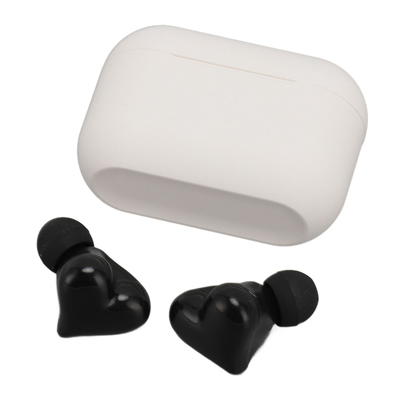 Heart Shaped Wireless Earbuds HIFI Stereo Sound Waterproof Bluetooth 5.3