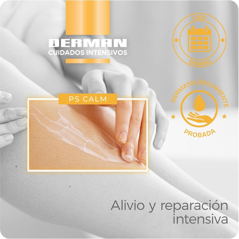 Derman PS Calm Emulsión Corporal │ Urea-D 10% + Ácido