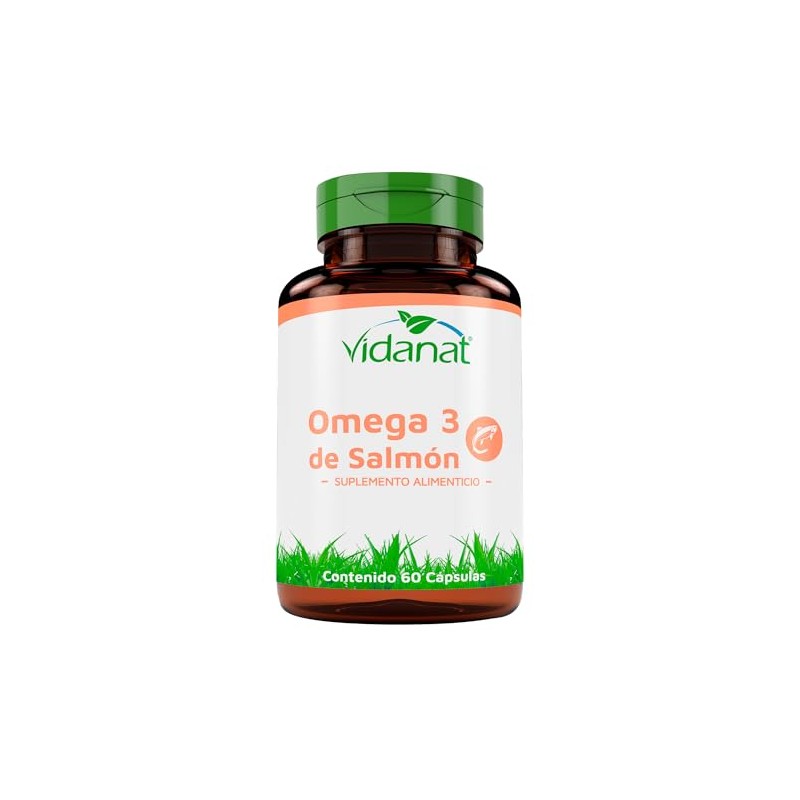 Vidanat Omega 3 de Salmón 60 Cáps – Fuente Natural