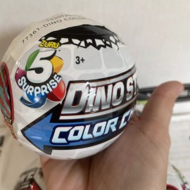 5 Surprise Dino Strike Color Change Ball Dinosaur Set Lot of 4 Zuru 5 Surprise