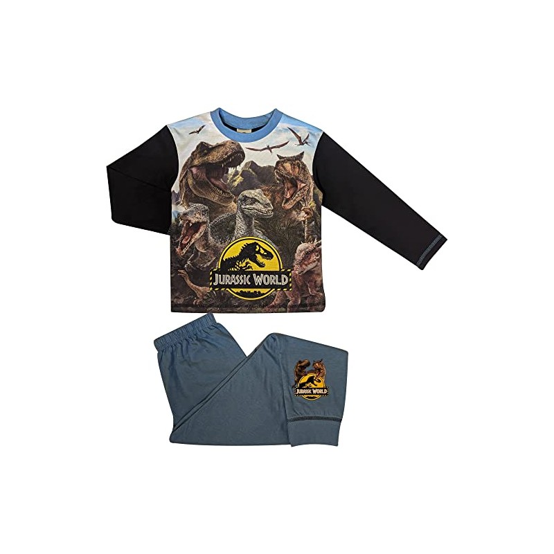 Jurassic World Boys Pyjamas - Long Sleeved - 4 to