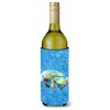 Manatee Momma and Baby Wine Bottle Beverage Insulator Beverage Insulator