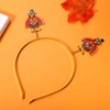 PHALIN Thanksgiving Fall Headbands Enamel Pumpkin Maple Leaf Turkey Hairbands