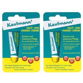 Kaufmanns Skin and Children's Cream Tube, Pack of 2 (2 x 10 ml)