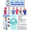 My Little Doc Custom Kids Lab Coat, Includes Embroidered Name,