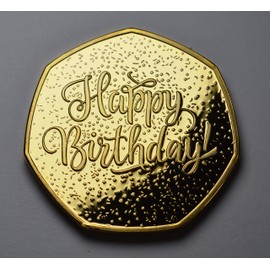 The Commemorative Coin Company 40th Birthday 24ct Gold Commemorative. Unique Gift/Present Party/Celebration Ideas 40 Forty Years