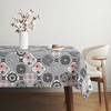 Martina Home JUCAR Oilcloth Tablecloth Grey 250 x 140 cm