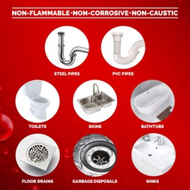 Amazing Products Amazing Products Liquid Fire Drain Line Opener, 32 Oz