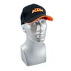 KTM Bike Industries Base Cap Black with Embroidered Logo in