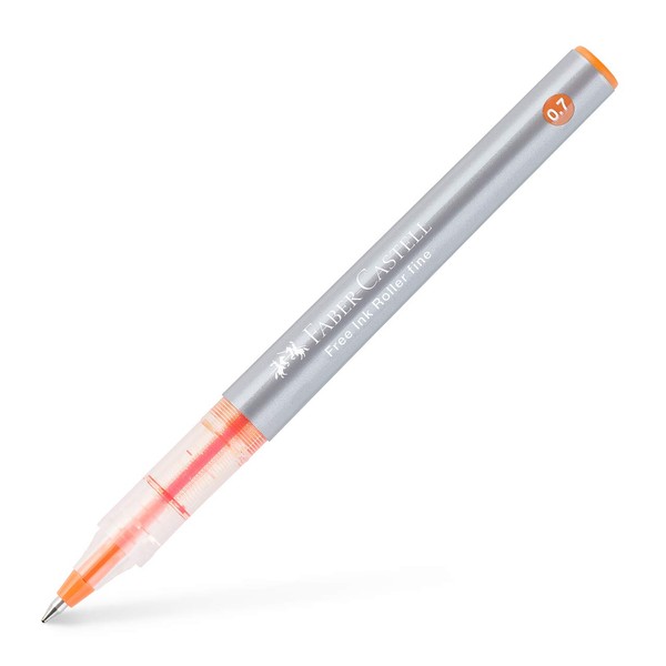 Faber-Castell 348115 - Free Ink Roller 0.7 Naranja