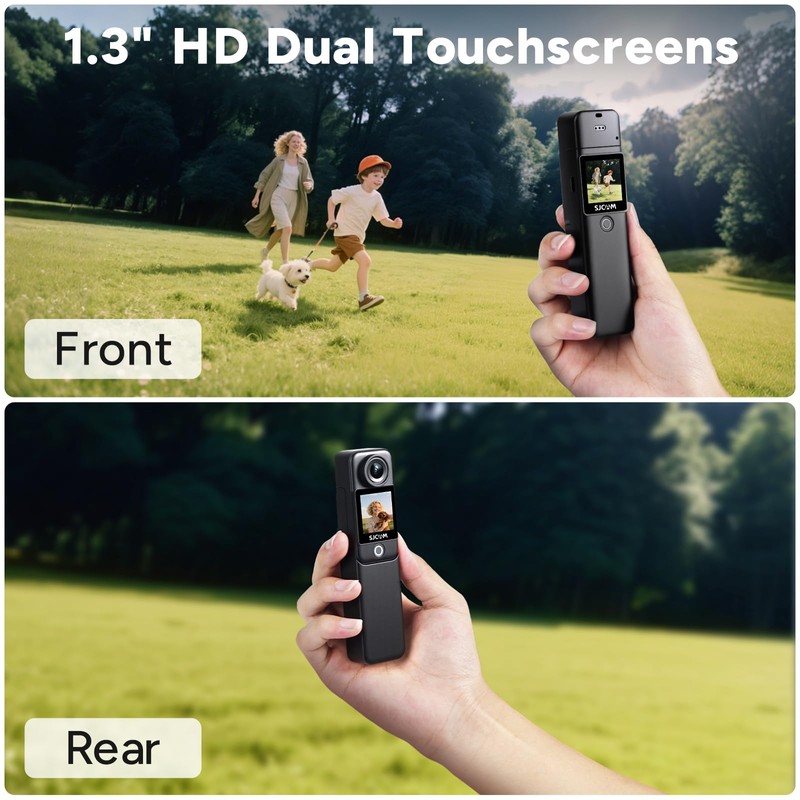 SJCAM C300 4K,Vlogging Camera,Daily Vlogs for Beginners,7H Recording