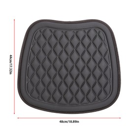 Unbranded Universal Car Seat Cushion Pad Comfort Seat Protector Memory Foam Nonslip Bottom
