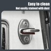Hikiwin Silicone Car Door Latch Covers, Car Door Lock Cover