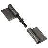 Gedotec Hinges for Welding, Pack of 2, Weld-On Tape for