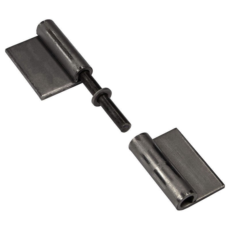 Gedotec Hinges for Welding, Pack of 2, Weld-On Tape for