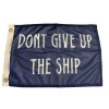 Unbranded 12x18 12"x18" Historical Commodore Don't Give Up The Ship Blue Flag-Bx 40