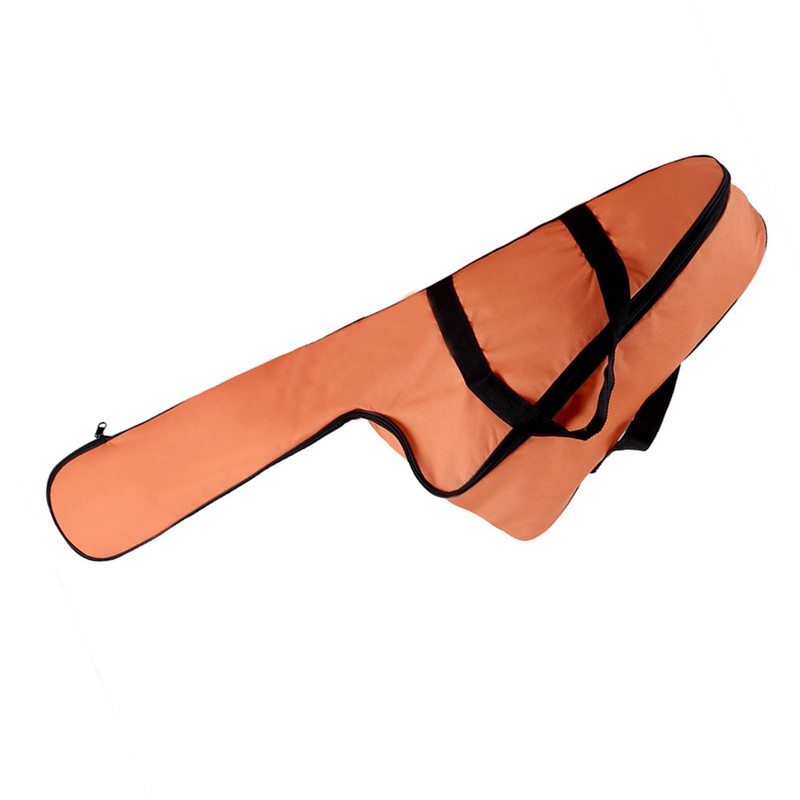 Portable Orange Oxford Chainsaw Carrying Bag Case Protective Storage Bags