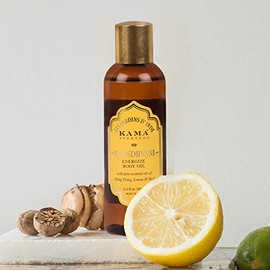 KAMA AYURVEDA Kama Ayurveda Hansdhvani Energize Massage Oil with Pure Essential Oils, 100ml