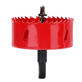 4 inch Hole Saw for Wood 102mm HSS Bi-Metal Hole Cutter for Wood Boards,Plastic, Plasterboard and DIY Projects,32mm Cutting Depth