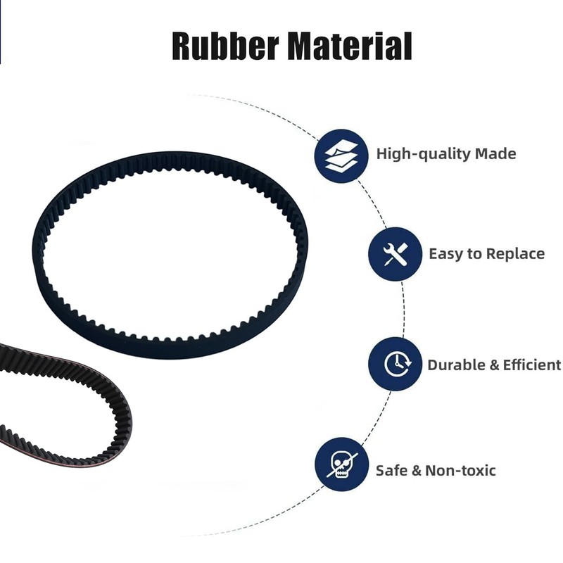 153-3GT-7 Replacement Belts for Shark AZ2002 AZ2000 HZ2002 HZ2000 LA502