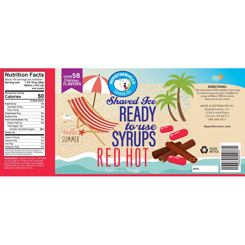Hypothermias Red Hot Ready to Use Gallon (128 Fl. Oz)