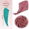 Luxury Quick Magic Hair Dry Hat 100% Cotton Water Absorbent