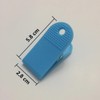 Plastic Clips, Letters Paper Files Binder Clip, 58mm, Office School