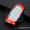 QZXIAOGU Compatible with Dodge Key Fob Cover with Keychain Soft