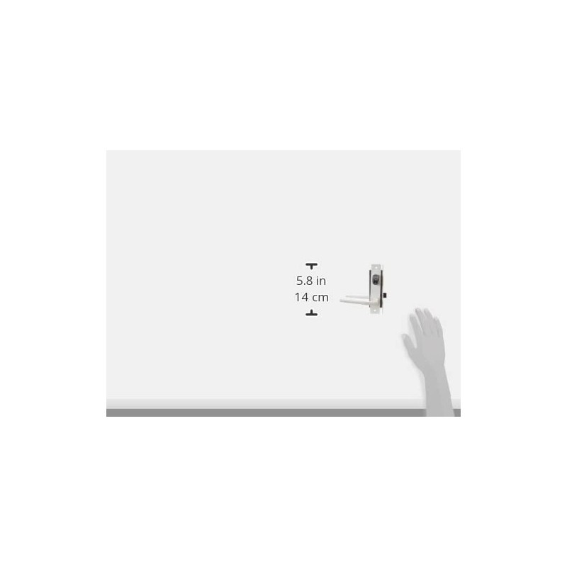 Phillips 549 ABL Cerradura de Embutir para Perfiles de Aluminio