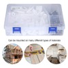 240pcs Expansion Anchors Nylon 304 Stainless Steel Screw Expansion Screw