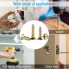 FandWay 1200Pcs M2 M2.5 M3 Phillips Flat Head Self-Tapping Screws,