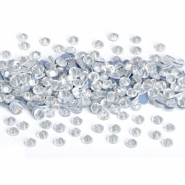 NCB 2880pcs Hot-fix Rhinestones Bulk Crystal Hot Fix Rhinestones for Crafts Clothes DIY Decoration (Clear Crystal, SS3 1.3mm)