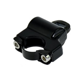 Motorcycle Anti-Theft Helmet Lock Universal Fit for 7/8'' 22-25mm Tubings Black