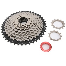 Bike Freewheel Cassette, 9 Speed Cassette 11‑42T Mountain Bike Cassette Sprocket Cycling Replacement Part for Road Bike Mountain Bike