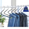 Corodo Metal Pants Hanger 20 Pack Open Ended Jeans Hangers
