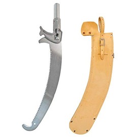 Jameson PS-3FPK-16DH-L 16" Double Hook Curved Blade Saw Head and Leather Scabbard